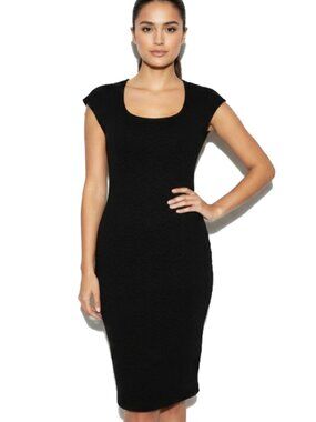 Joyce Leslie Black Bodycon Mini Dress Size Small